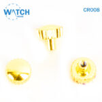 3 pcs of watch crowns in gold color