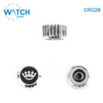 3 pcs Swiss Watch Crown- In Silver Replacement Part For Watches