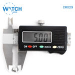 3 pcs Swiss Watch Crown- In Silver Replacement Part For Watches