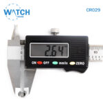 3 pcs Swiss Watch Crown- In Silver Replacement Part For Watches