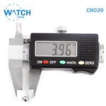 3 pcs Swiss Watch Crown- In Silver Replacement Part For Watches