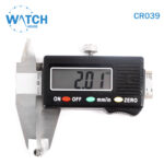 3 pcs Swiss Watch Crown- In Silver Replacement Part For Watches