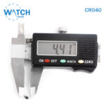 3 pcs Swiss Watch Crown- In Silver Color Replacement Part For Watches