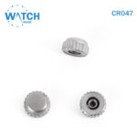 3 pcs Swiss Watch Crown- In Silver Color Replacement Part For Watches