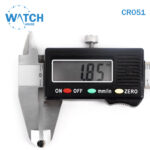 3 pcs Swiss Watch Crown- In Black Color Replacement Part For Watches