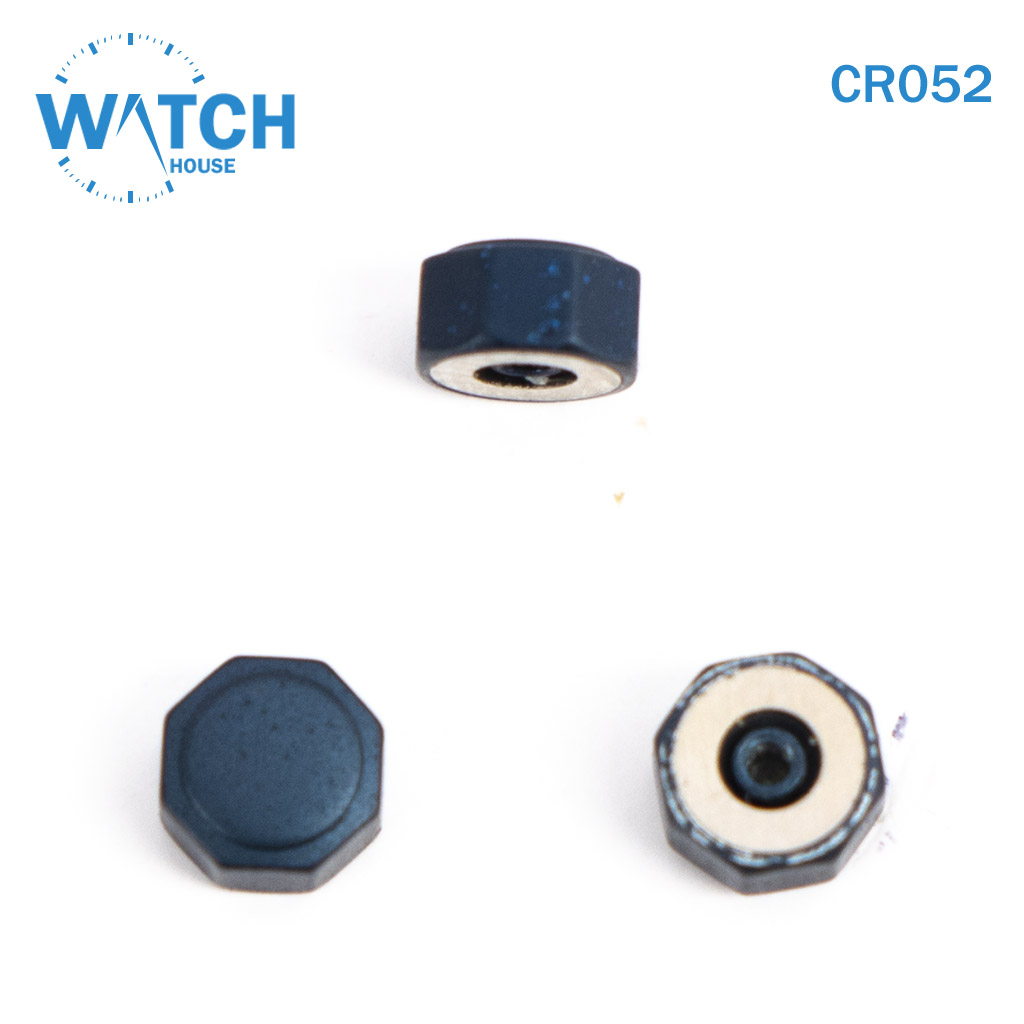 3 pcs Swiss Watch Crown- In Dark color Color Replacement Part For Watches