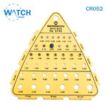 3 pcs Swiss Watch Crown- In Dark color Color Replacement Part For Watches