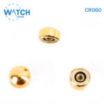 3 pcs Swiss Watch Crown- In Gold Color Replacement Part For Watches