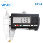 3 pcs Swiss Watch Crown- In Gold Color Replacement Part For Watches