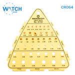 3 pcs Swiss Watch Crown- In Gold Color Replacement Part For Watches