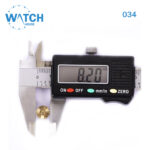 3 pcs Swiss Watch Crown, Gold Color