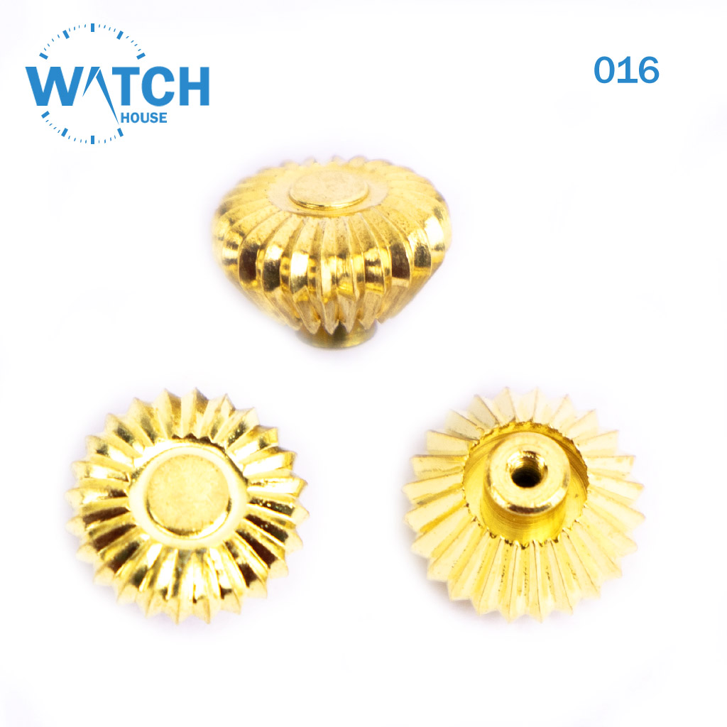 Swiss Watch Crowns – Gold Color Replacement #016#