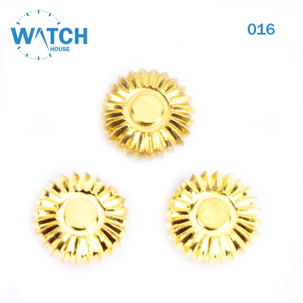 Swiss Watch Crowns – Gold Color Replacement #016#
