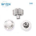 3pcs Swiss watch crown in silver color,