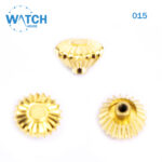 Pcs Swiss Watch Crowns Gold Color Replacement Part
