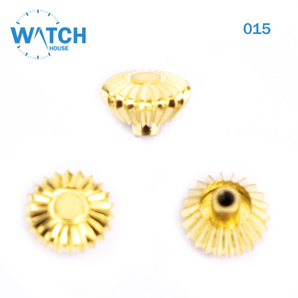 Pcs Swiss Watch Crowns Gold Color Replacement Part