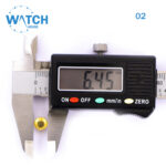 3 pcs of watch crowns in gold color