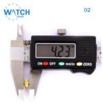 3 pcs of watch crowns in gold color