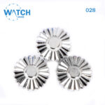 3pcs Swiss Watch Crown- In Silver Color