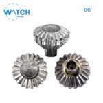 3 Pcs of watch crowns in silver color