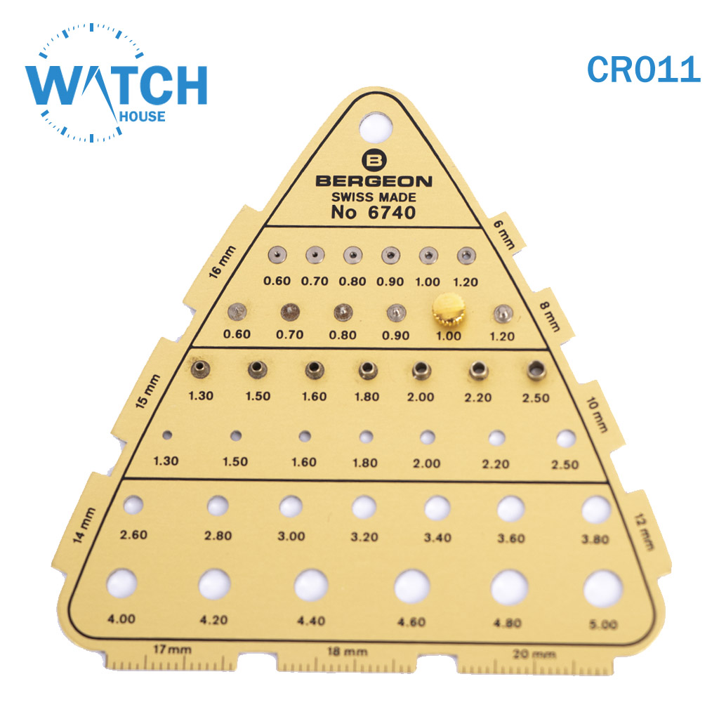 3pcs Swiss Made Watch Crown