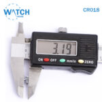 3pcs of watch crown of silver color crowns