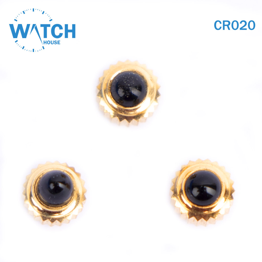 Pcs Swiss Watch Crowns Gold Color