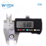 3 pcs Swiss Watch Crown, Silver Color