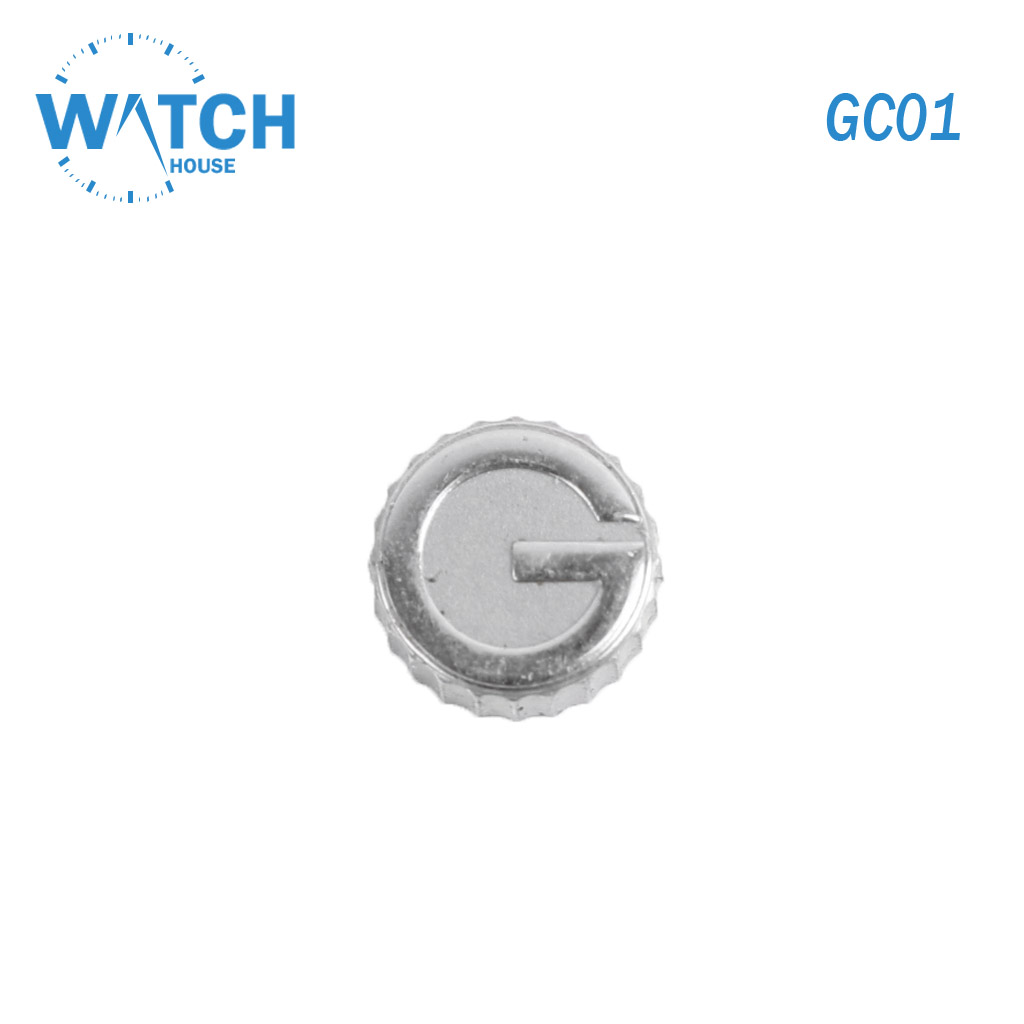 Gucci Watch Crown – Swiss Made Silver Color Replacement Part #GC01#