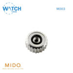 MIDO Watch Crown – Swiss Made Silver Color Replacement