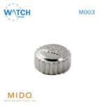 MIDO Watch Crown – Swiss Made Silver Color Replacement