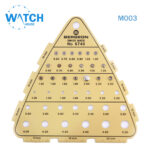 MIDO Watch Crown – Swiss Made Silver Color Replacement