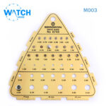 MIDO Watch Crown – Swiss Made Silver Color Replacement