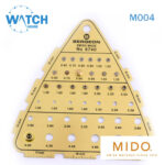 MIDO Watch Crown – Swiss Made Gold Color Replacement