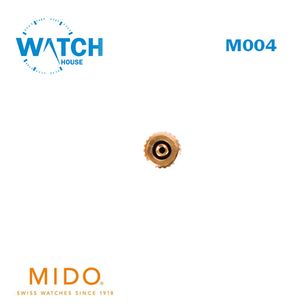 MIDO Watch Crown – Swiss Made Gold Color Replacement