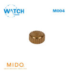 MIDO Watch Crown – Swiss Made Gold Color Replacement