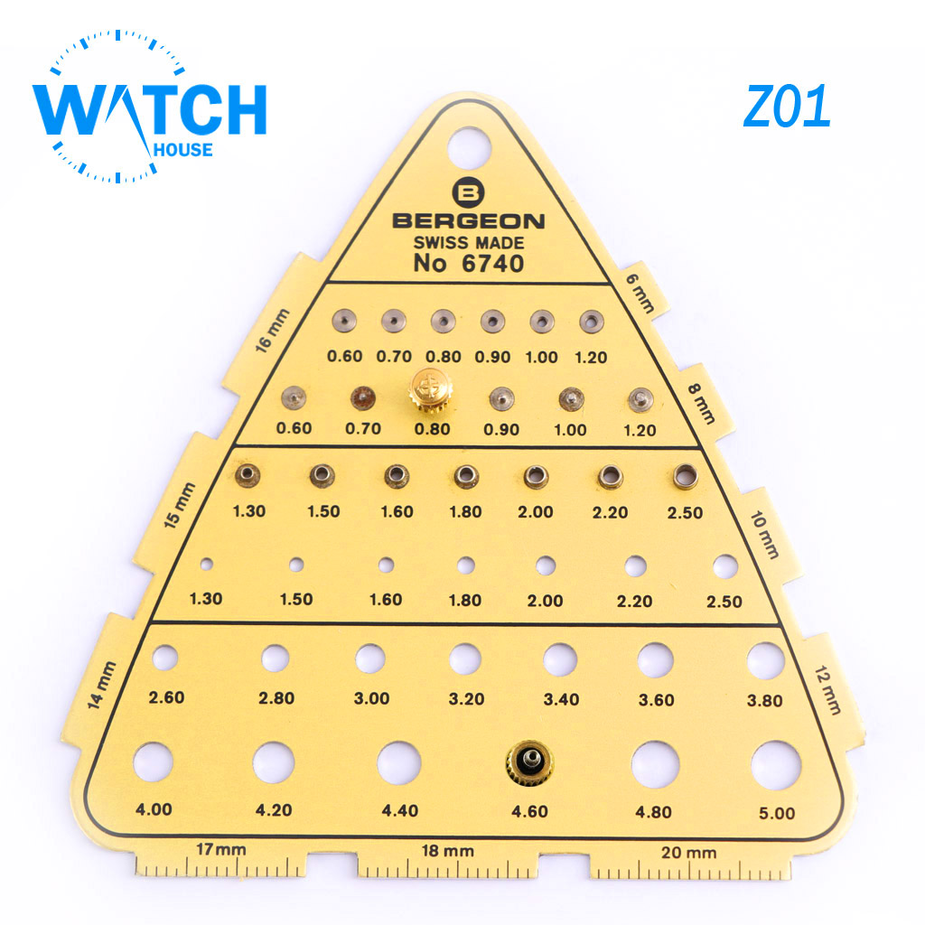 Zodiac Watch Crown – Swiss Made Gold Color Replacement