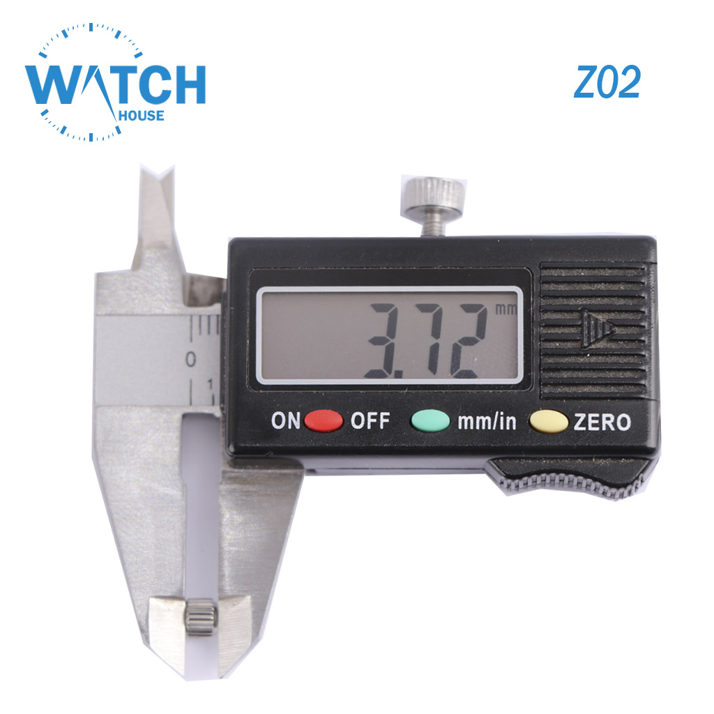 Zodiac Watch Crown – Swiss Made Silver Color Replacement