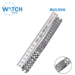 BULOVA 18mm Swiss Made Watch Band – Silver Stainless Steel Replacement Bracelet
