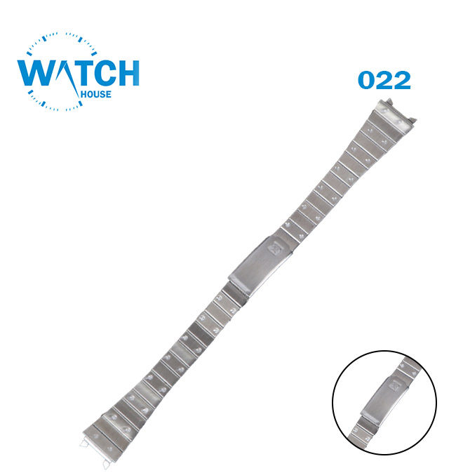 TISSOT 16mm Swiss Made Watch Band – Silver Stainless Steel Replacement Bracelet #022#
