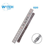 Vintage Tissot Original swiss made Stainless Steel band bracelet silver 12mm #020#