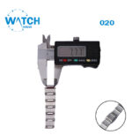 Vintage Tissot Original swiss made Stainless Steel band bracelet silver 12mm #020#