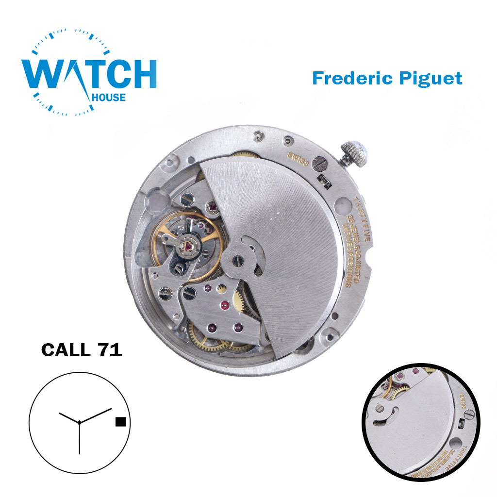 Frederic Piguet Cal 71 Automatic Watch Movement 35 Jewels