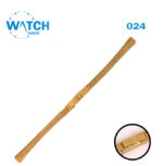 Vintage TISSOT 6mm Swiss Made Watch Band – Gold Stainless Steel Original Bracelet #024#