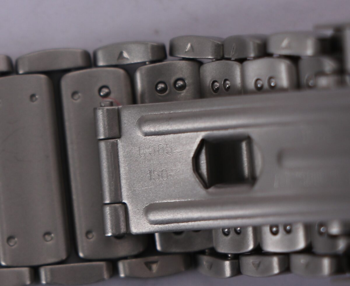 TISSOT 15mm Swiss made Watch Band- Silver Stainless Steel Replacement Bracelet