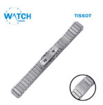 TISSOT 15mm Swiss made Watch Band- Silver Stainless Steel Replacement Bracelet