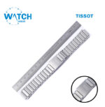 TISSOT 15mm Swiss made Watch Band- Silver Stainless Steel Replacement Bracelet