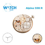 Alpina 598 R Swiss Manual Watch Movement - Without Date Disk - | Used | 