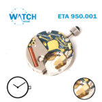 ETA 950.001 Swiss Made Quartz Watch Movement, 2Hands, Without disk.