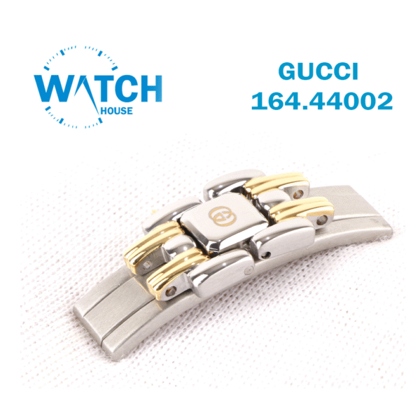 GUCCI Genuine Model 164.44000.2 Women's Watch Belt Band Bracelet Parts Silver -  NOS, Watchmakers